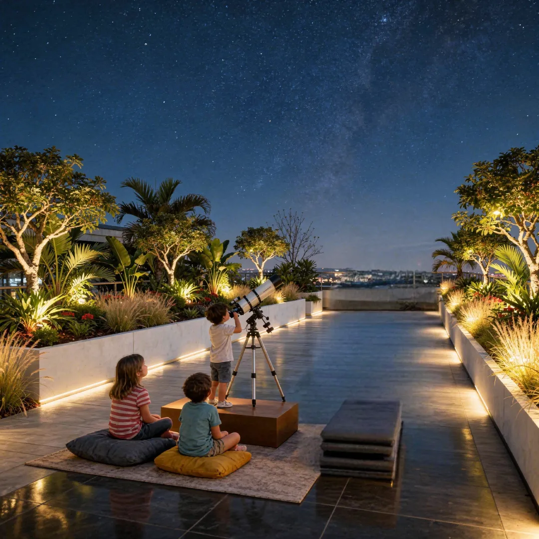 Stargazing and Telescopic Viewpoint